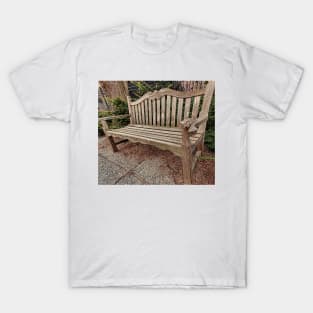 A wooden Bench T-Shirt